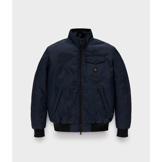 Refrigiwear Blue Polyamide Men Jacket RE-14979-XXL
