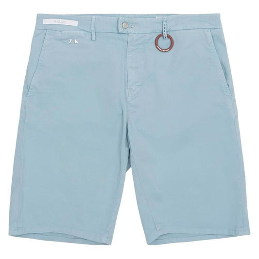 Tramarossa Light Blue Linen Men Short TR-15013-W31