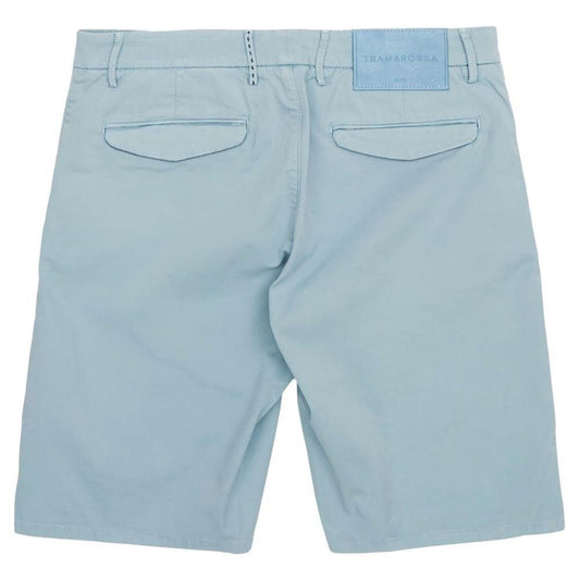 Tramarossa Light Blue Linen Men Short TR-15013-W31