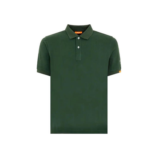 Suns Green Cotton Polo Shirt SU-15049-S