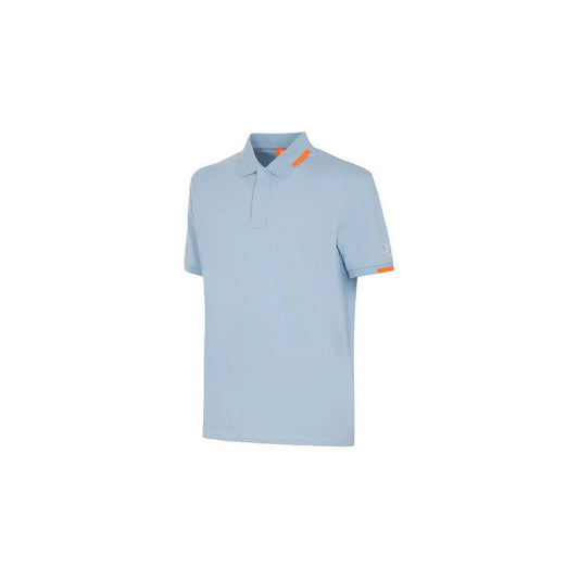 Suns Light Blue Cotton Men Polo Shirt SU-15047-S