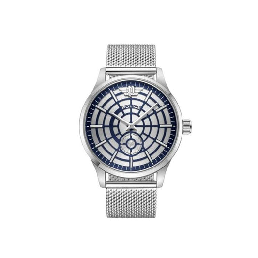 Police Gray Stainless Steel Dress Watch 1728,67434610848,Accessories,Dress Watches - Watches - Accessories,Gray,Men,New with tags,Police,Watches - Accessories