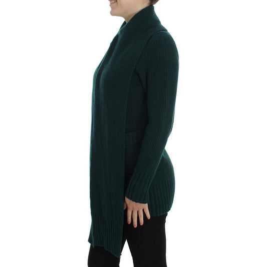 Dolce & Gabbana Green Knitted Cashmere Cardigan SIG20500-6