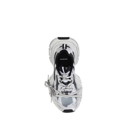 Balenciaga Multicolor Fabric Athletic Sneakers