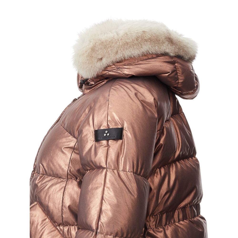 Peuterey Pink Polyester Full-Length Jacket 1728,67397976224,Clothing,Full-Length Jackets - Jackets & Coats - Clothing,IT40|S,IT42|M,Jackets & Coats - Clothing,Jackets & Coats - Women - Clothing,New with tags,Peuterey,Pink,Women,Women - Clothing