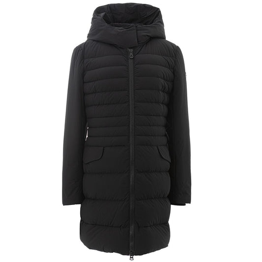 Peuterey Black Polyamide Full-Length Jacket 1728,67397976224,Black,Clothing,Full-Length Jackets - Jackets & Coats - Clothing,IT50 | XXL,Jackets & Coats - Clothing,Jackets & Coats - Women - Clothing,New with tags,Peuterey,Women