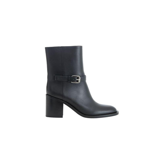 Burberry Black Leather Boot BU-247676-EU39/US9