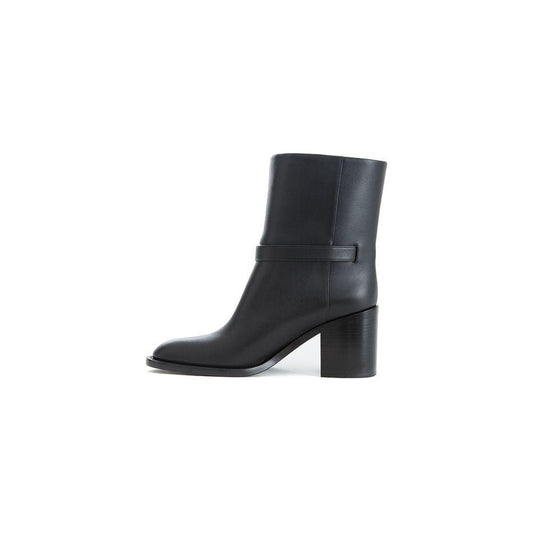 Burberry Black Leather Boot BU-247676-EU39/US9