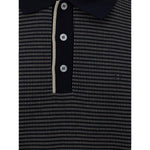 Dunhill Blue Cotton Polo Shirt