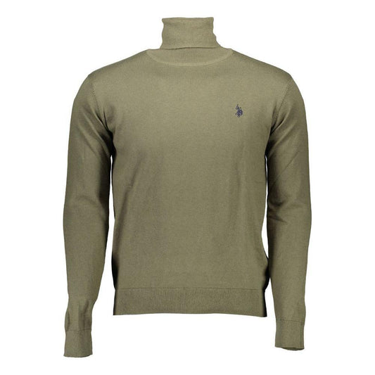 U.S. POLO ASSN. Green Cotton Men Sweater US-9830-XXL