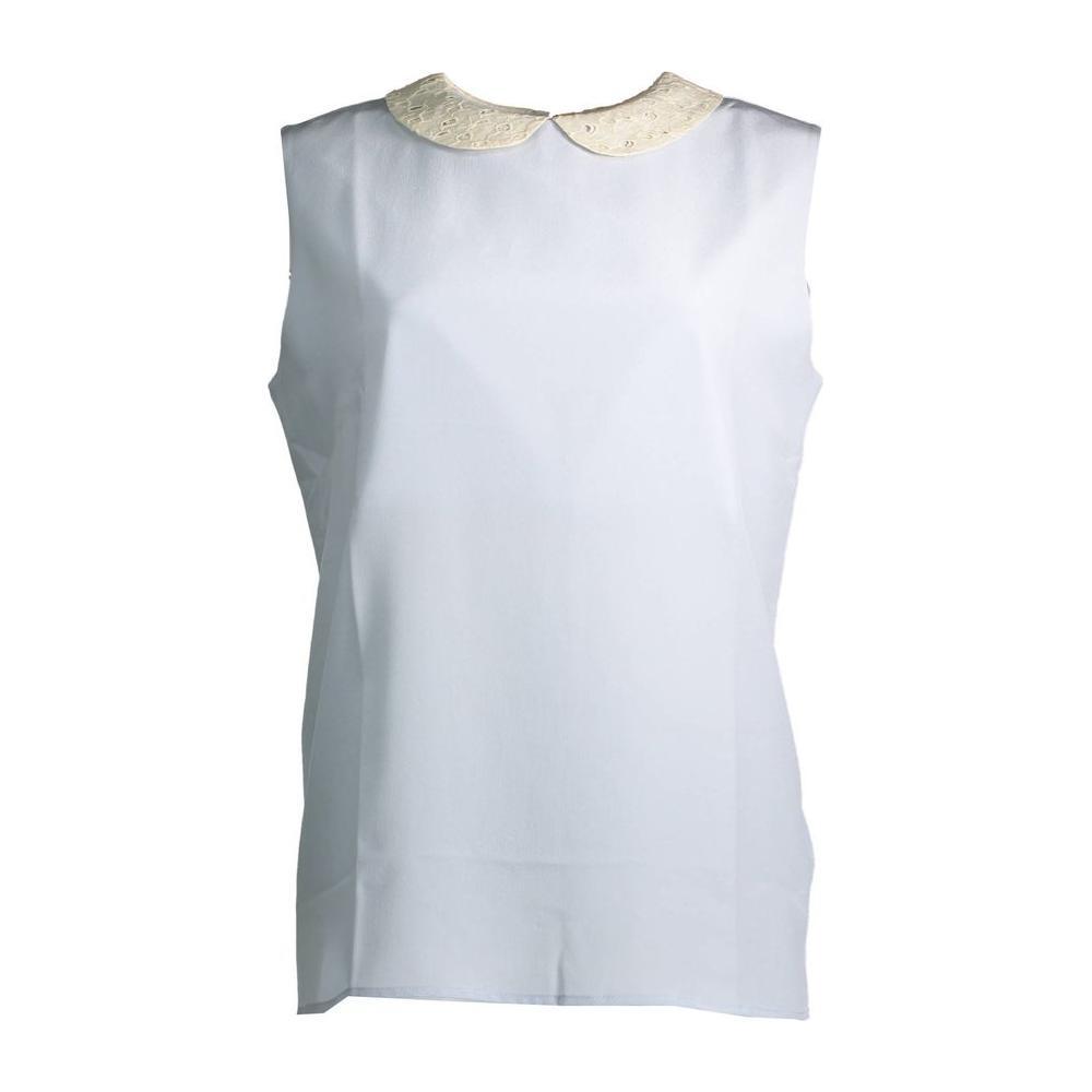 Gant Blue Silk Women Tank GA-2453-38