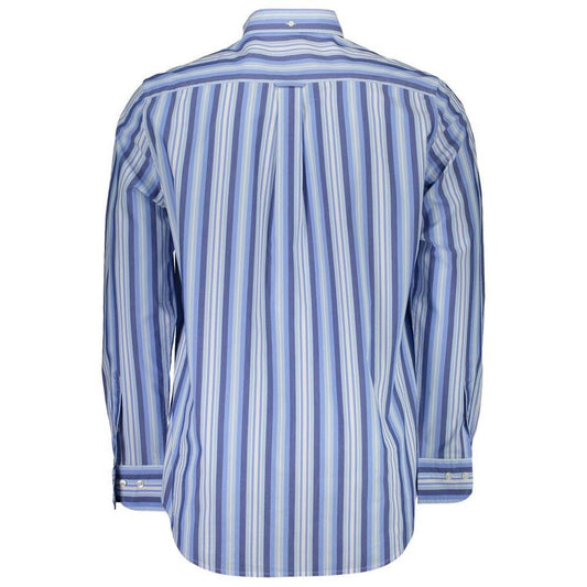 Gant Blue Cotton Men Shirt GA-37147-S