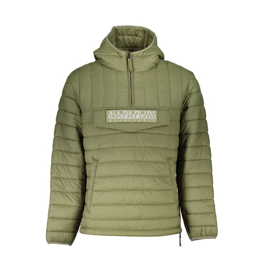 Napapijri Verde Poliammide Men's Jacket 1728,67403481248,Clothing,Green,Jackets & Coats - Clothing,Men,Napapijri,New with tags,S,Shell Jackets - Jackets & Coats - Clothing