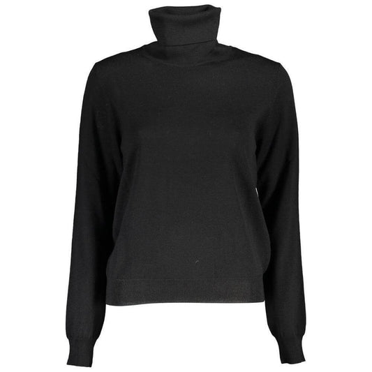 K-WAY Black Wool Sweater KW-22156-XS