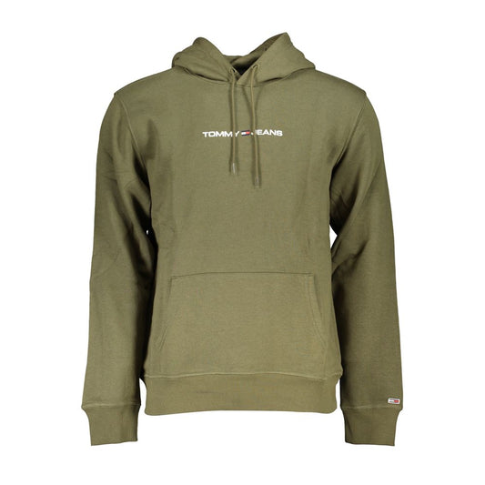 Tommy Hilfiger Green Cotton Men Sweater TO-24869-XXL