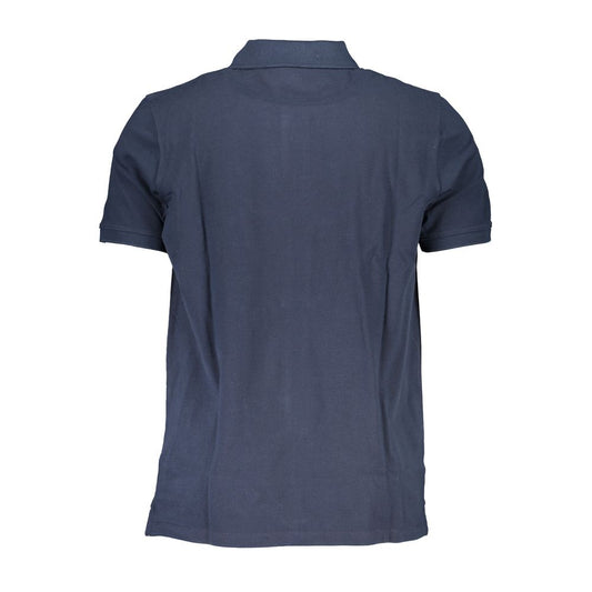 Timberland Blue Cotton Polo Shirt TI-29233-S