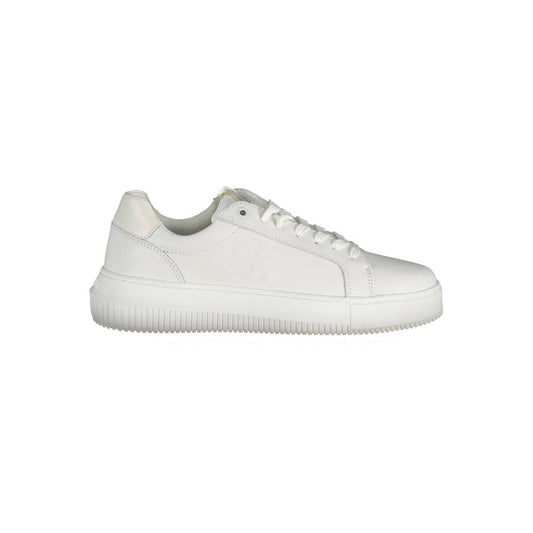 Calvin Klein Bianco Leather Women Sneaker 1728,67403481248,Athletic - Sneakers - Shoes,Calvin Klein,EU36/US6,EU39/US9,EU40/US10,EU41/US11,New with tags,Shoes,Sneakers - Shoes,White,Women