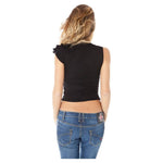 Zuelements Black Lycra Women T-Shirt ZU-37200-S