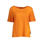 Gant Orange Linen Women Top GA-37844-S