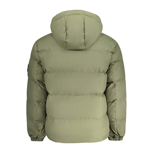 Tommy Hilfiger Green Polyester Men Jacket TO-33218-M