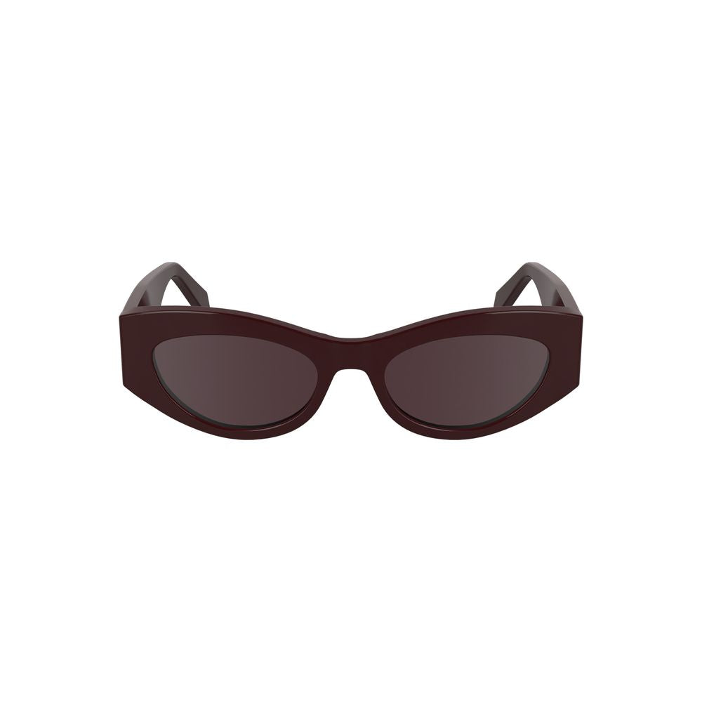 Calvin Klein Red Acetate Women Sunglasses CA-38343