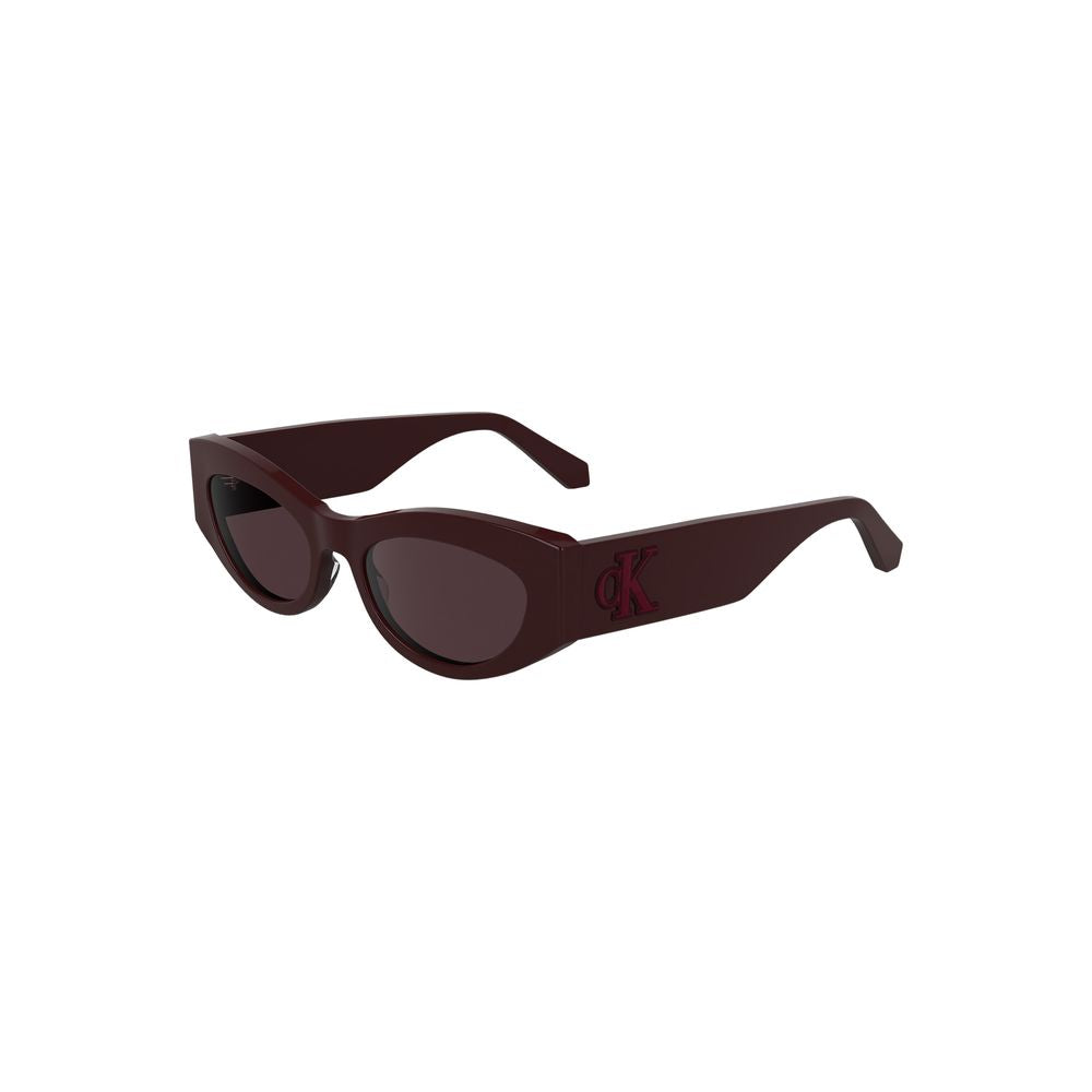 Calvin Klein Red Acetate Women Sunglasses CA-38343