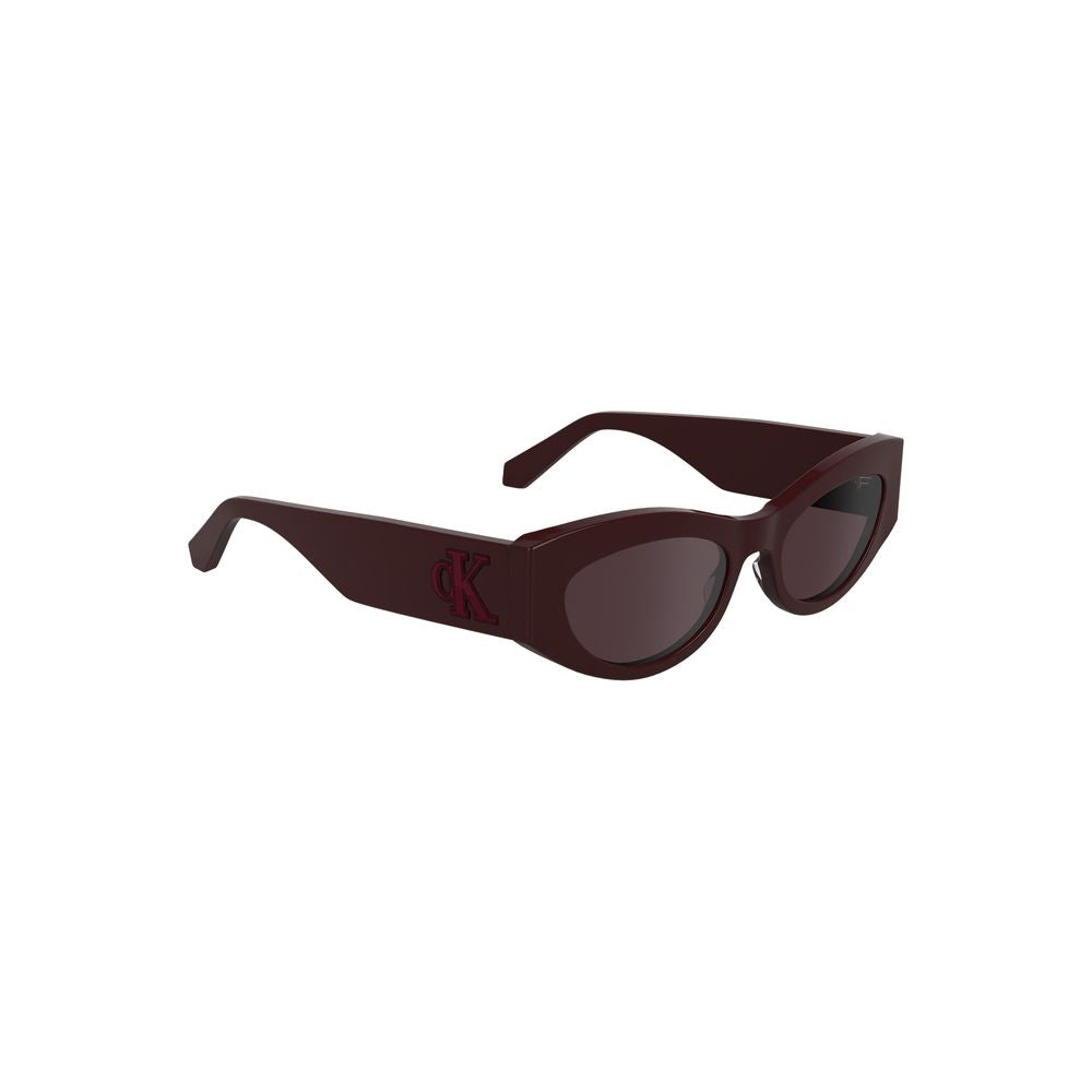 Calvin Klein Red Acetate Women Sunglasses CA-38343