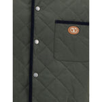 Valentino Logo quilted Jacket VA-7V3CJK95CKVAPF-IT46 | S
