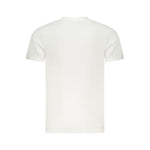 Cavalli Class White Cotton T-Shirt CA-36718-XXL