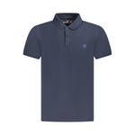 Timberland Blue Cotton Men Polo Shirt TI-35417-S