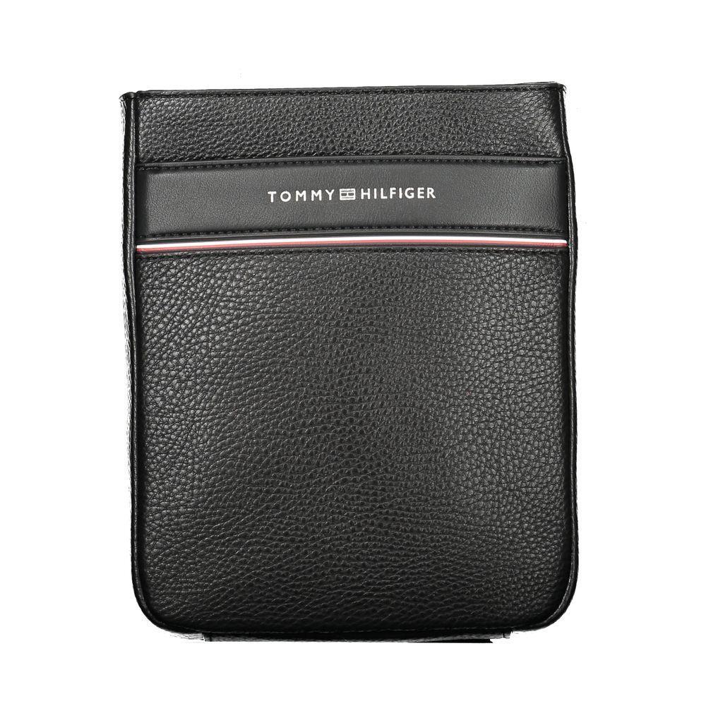 Tommy Hilfiger Black Polyethylene Men Shoulder Bag
