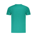 Cavalli Class Green Cotton Men T-Shirt CA-36699-M