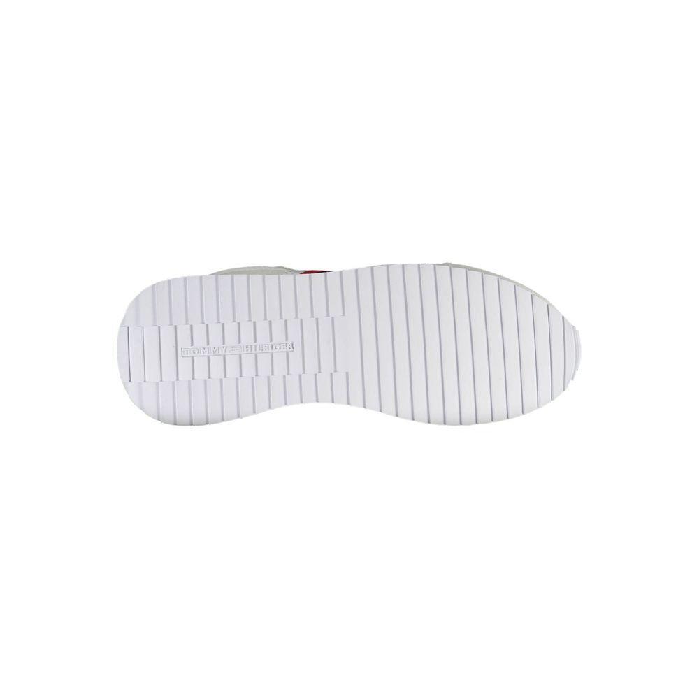 Tommy Hilfiger White Polyester Men Sneaker