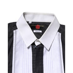 Dolce & Gabbana Black White GOLD Long Sleeves Formal Shirt