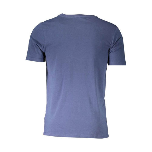 Aeronautica Militare Blue Cotton Men Underwear Shirt AE-37669-L