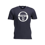 Sergio Tacchini Blue Cotton Men T-Shirt SE-38017-XL