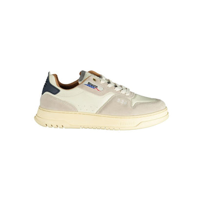 Blauer Bianco Poliuretano Men Sneaker 1728,67403481248,Athletic - Sneakers - Shoes,Blauer,EU41/US8,EU44/US11,EU45/US12,Men,New with tags,Shoes,Sneakers - Shoes,White