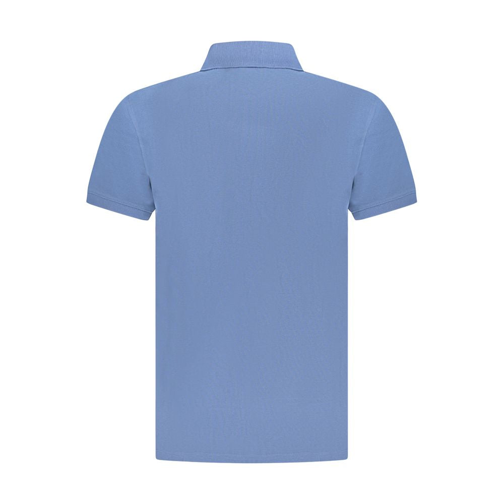 Timberland Blue Cotton Men Polo Shirt TI-35454-S