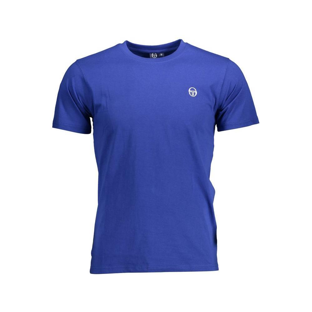 Sergio Tacchini Blue Cotton Men T-Shirt SE-37183-XL