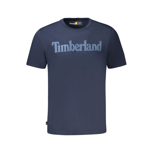 Timberland Blue Cotton T-Shirt TI-35502-S