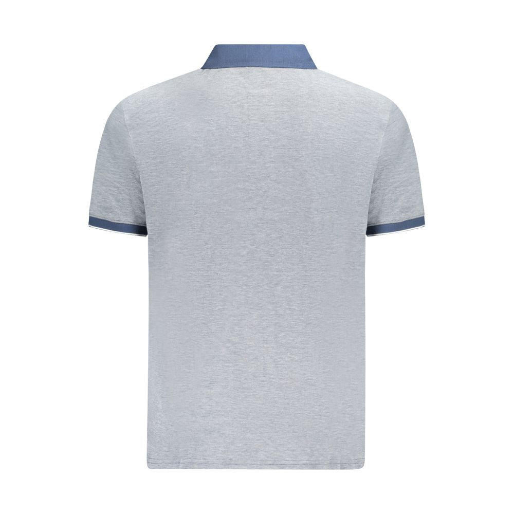 Timberland Blue Cotton Polo Shirt TI-35761-S