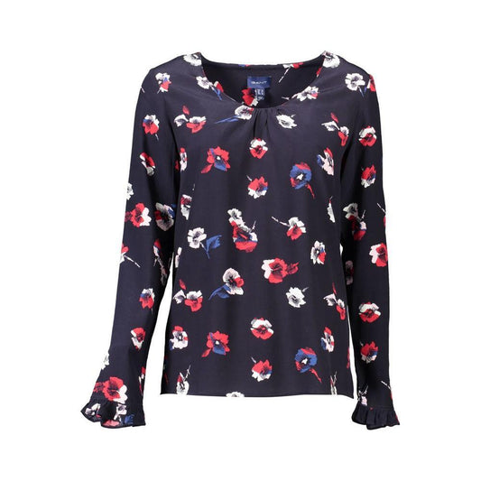 Gant Blue Viscose Women Sweater GA-8929-34