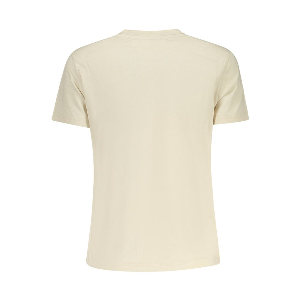 Tommy Hilfiger Beige Cotton Women Top TO-38432-XL