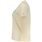 Tommy Hilfiger Beige Cotton Women Top TO-38432-XL