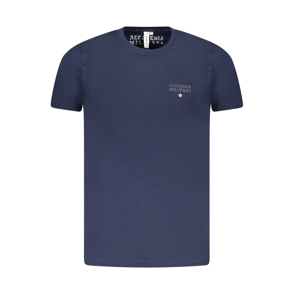 Accademia Militare Blue Cotton T-Shirt AC-36536-S