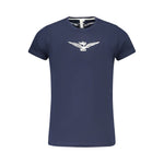 Accademia Militare Blue Cotton T-Shirt AC-36564-S