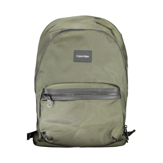 Calvin Klein Green Polyester Backpack CA-30789