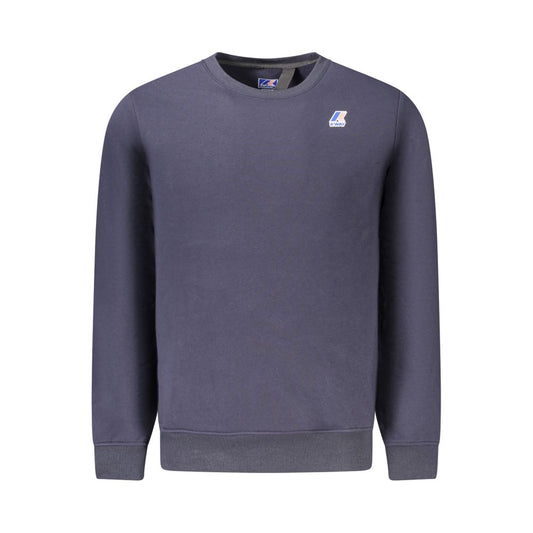 K-WAY Blue Cotton Men Sweater