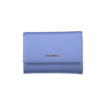 Coccinelle Blue Leather Wallet CO-34875