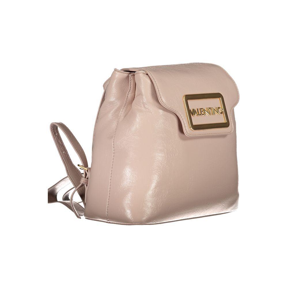 Mario Valentino Pink Polyethylene Backpack VA-34737